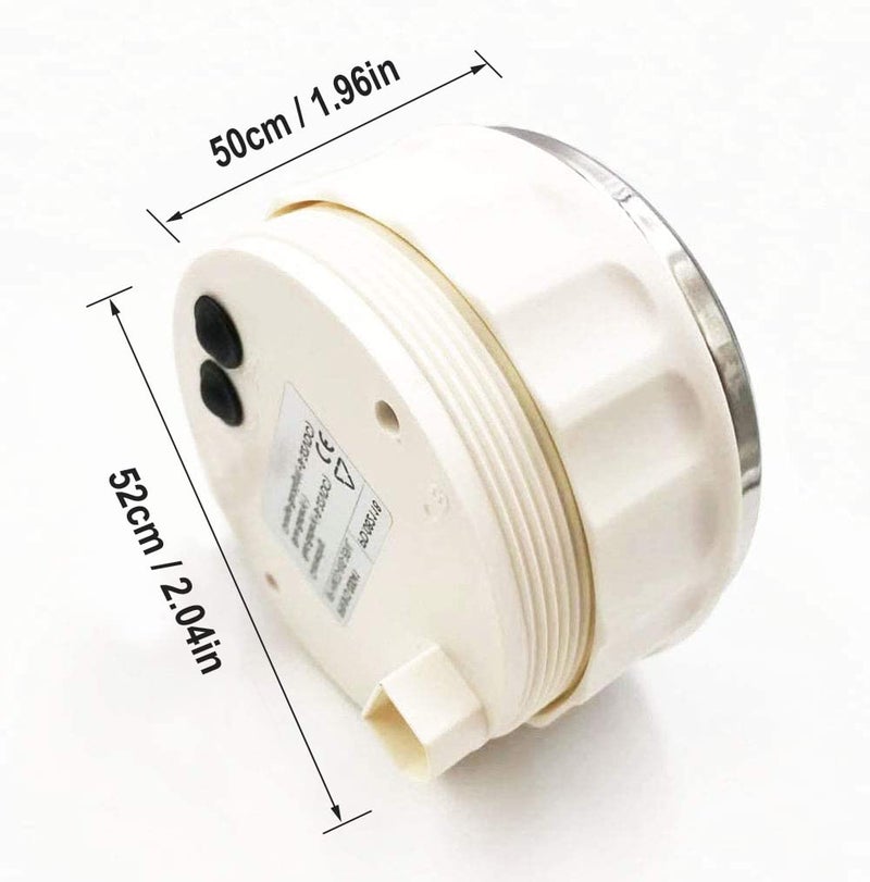 DunkTeam 52mm(2") Hour Meter Hour Gauge Timer Gauge 7 Color Backlight for Marine Boat Car Motorcycle 9-32V Waterproof IP68 - Image 2